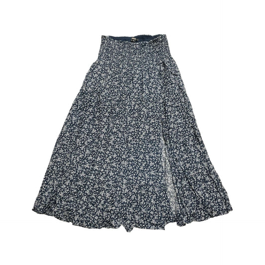 Skirt Maxi By Wishlist In Blue & White, Size:M