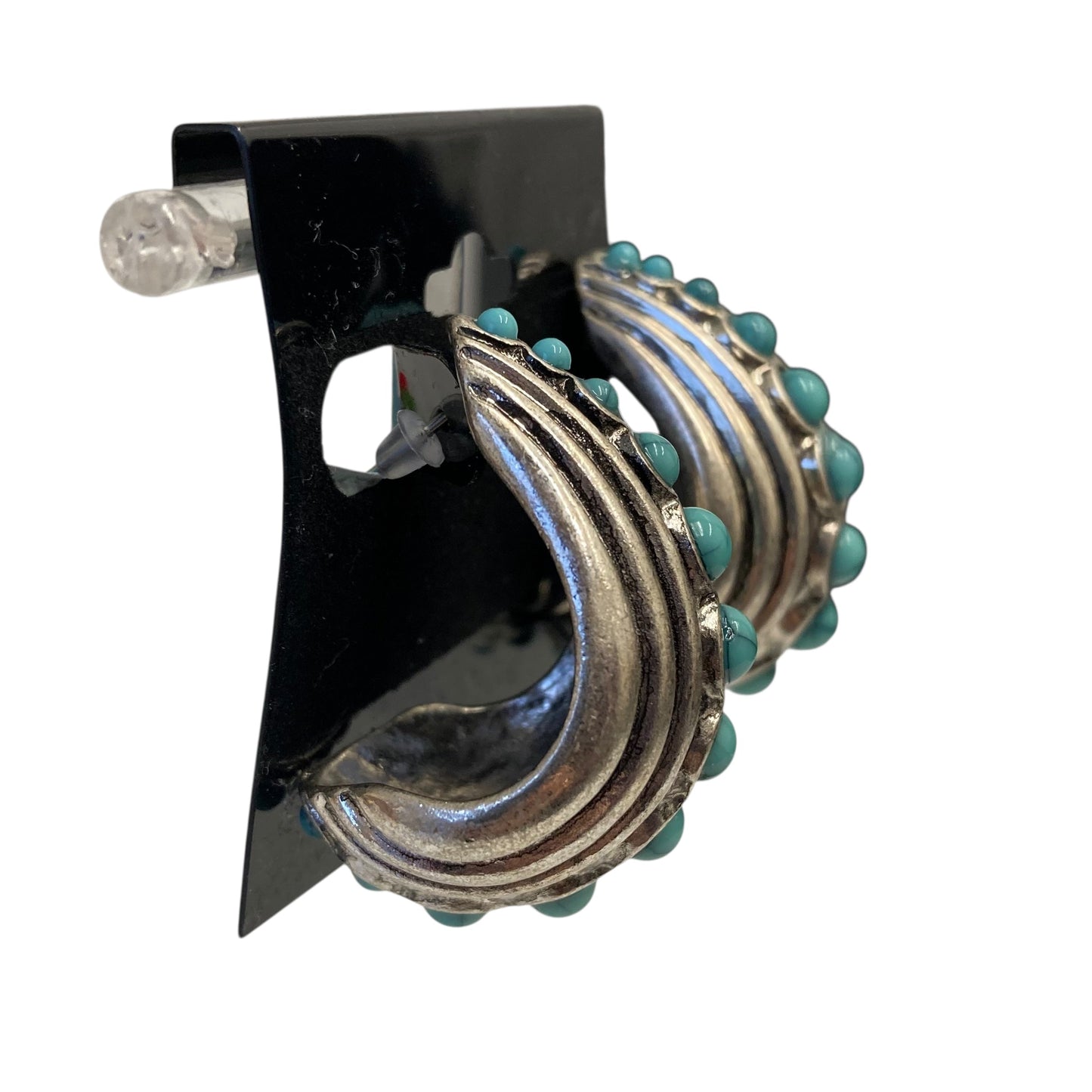 Earrings Statement By Mng In Silver