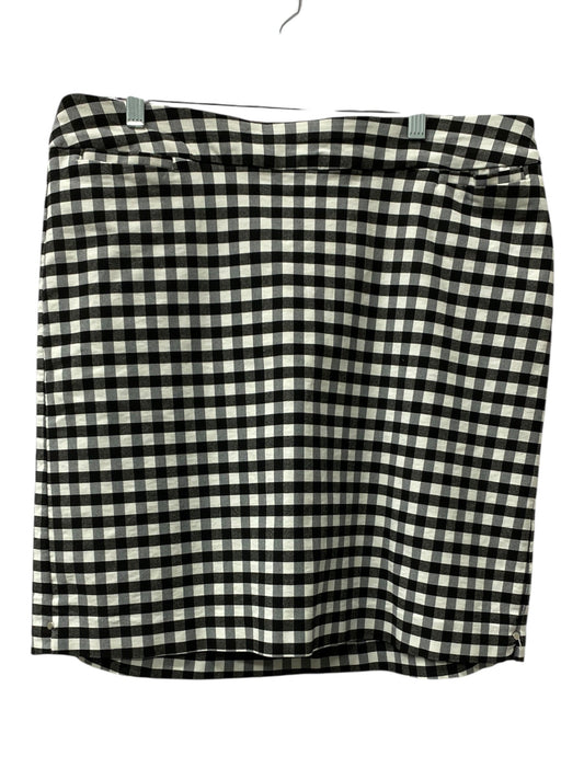 Skort By Cj Banks In Black, Size:18