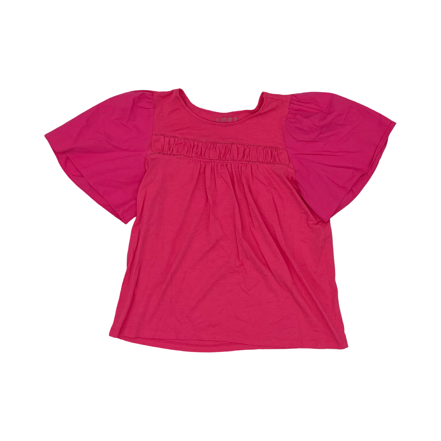 Top Ss By Loft In Pink, Size:S