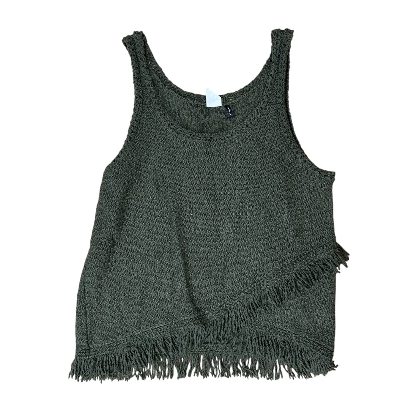 Tank Top By Anthropologie In Green, Size:M