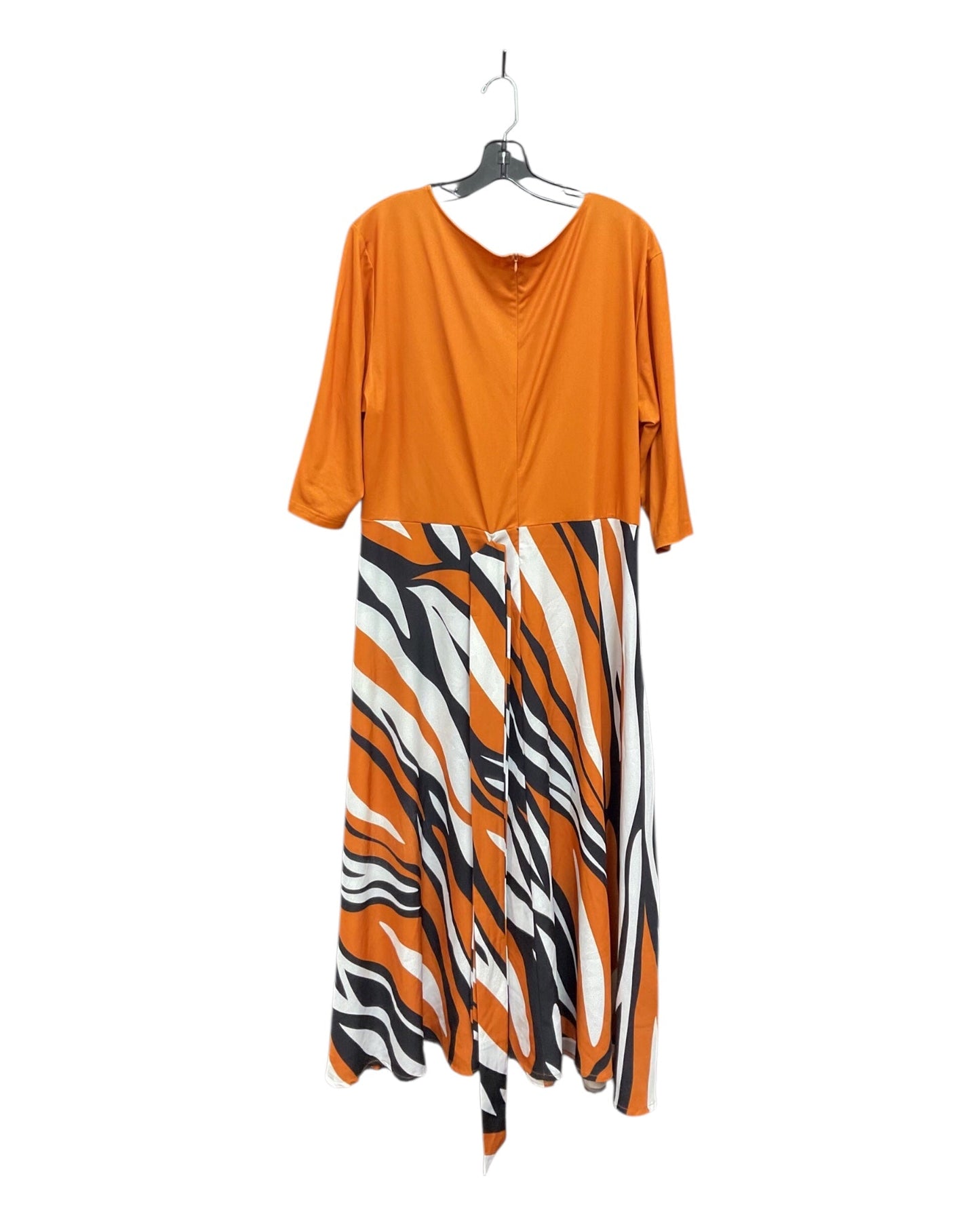 Dress Casual Maxi By Clothes Mentor In Orange, Size:1X