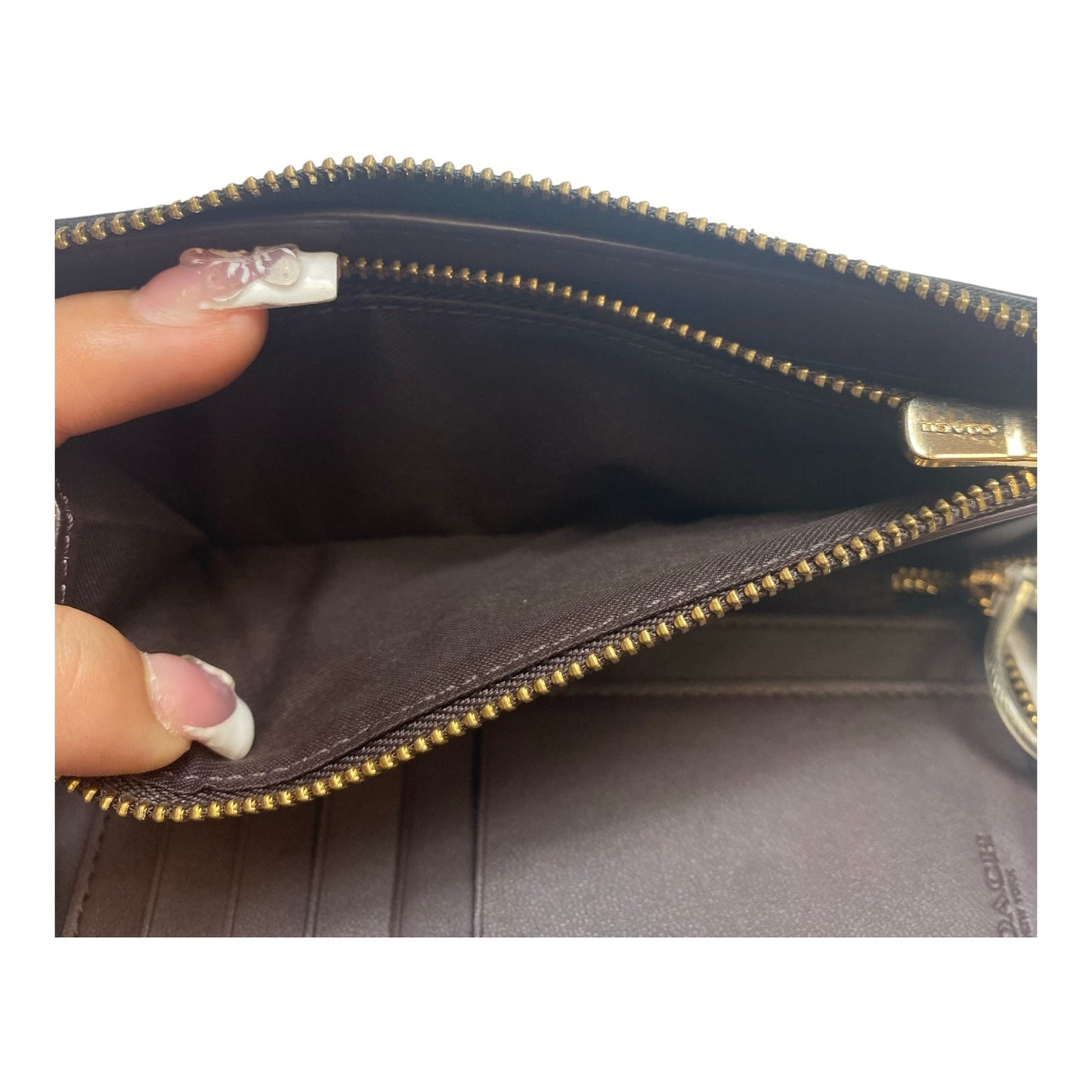 Wallet Designer By Coach, Size: Medium