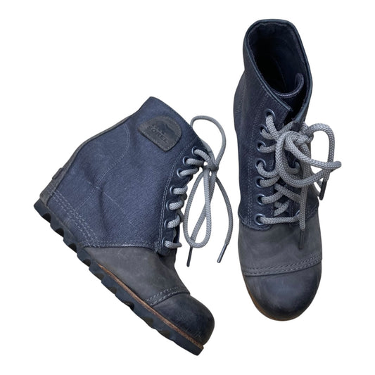 BOOTS ANKLE FLATS by SOREL In GREY, Size: 7.5