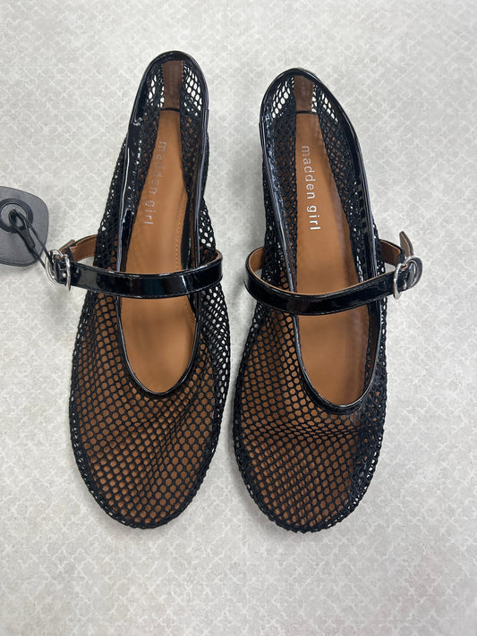 Shoes Flats By Madden Girl In Black, Size:8
