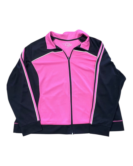 Jacket Other By Clothes Mentor In Pink, Size:2X