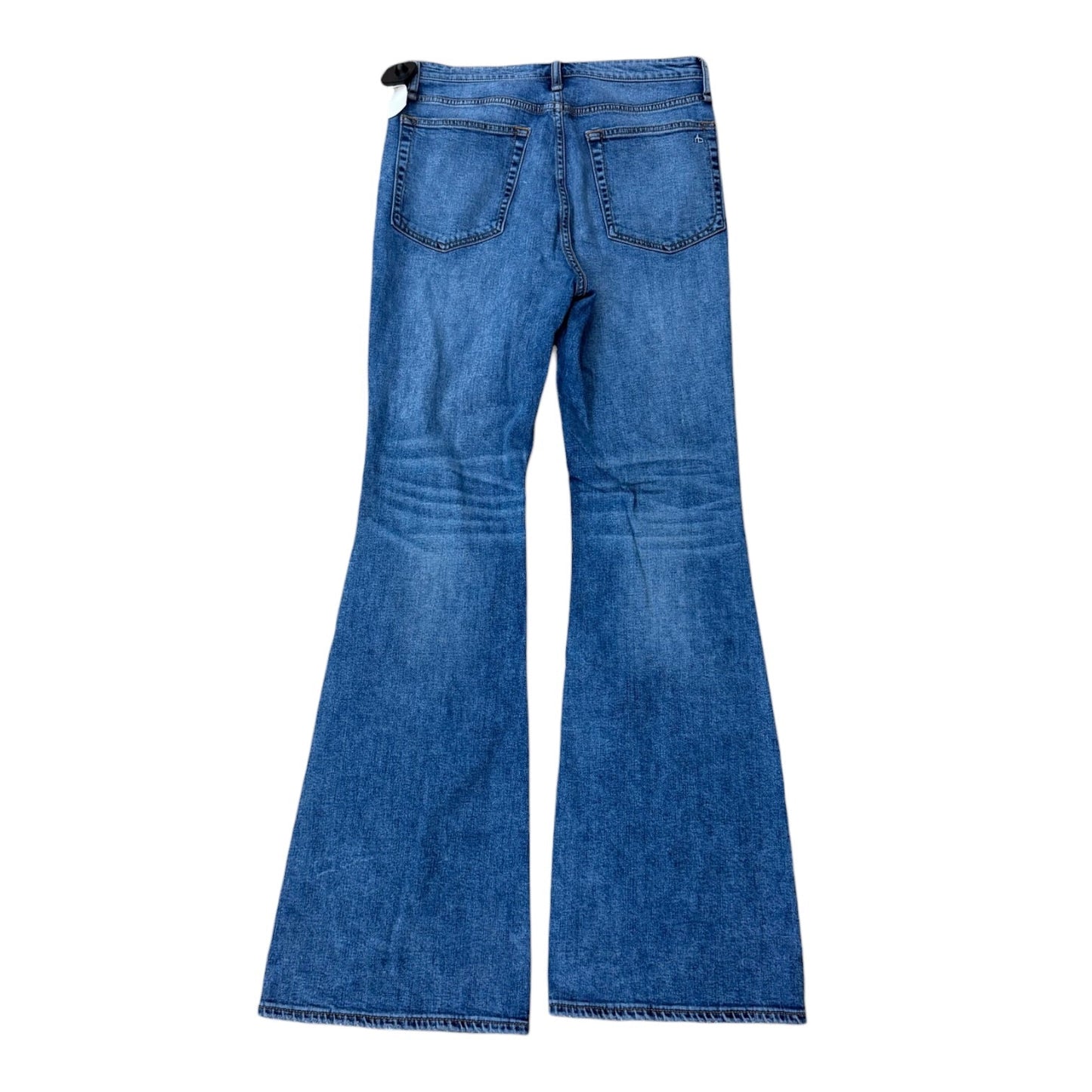 Jeans Boot Cut By Rag And Bone In Blue Denim, Size:8