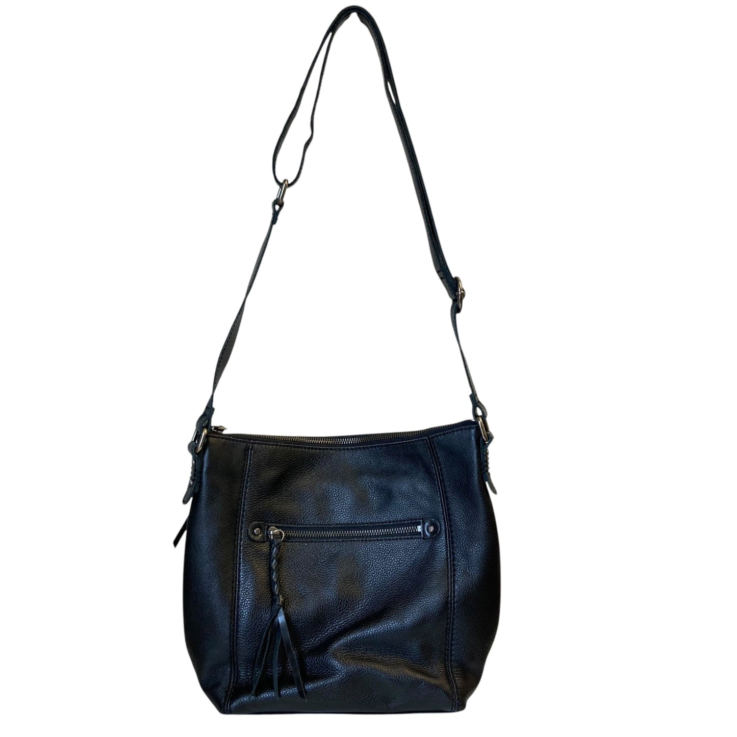 Crossbody Leather By The Sak In Black, Size:Medium