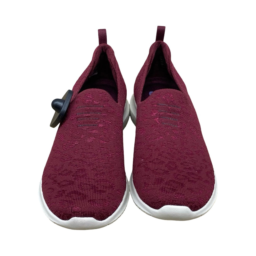 Shoes Sneakers By Skechers In Maroon, Size:7.5
