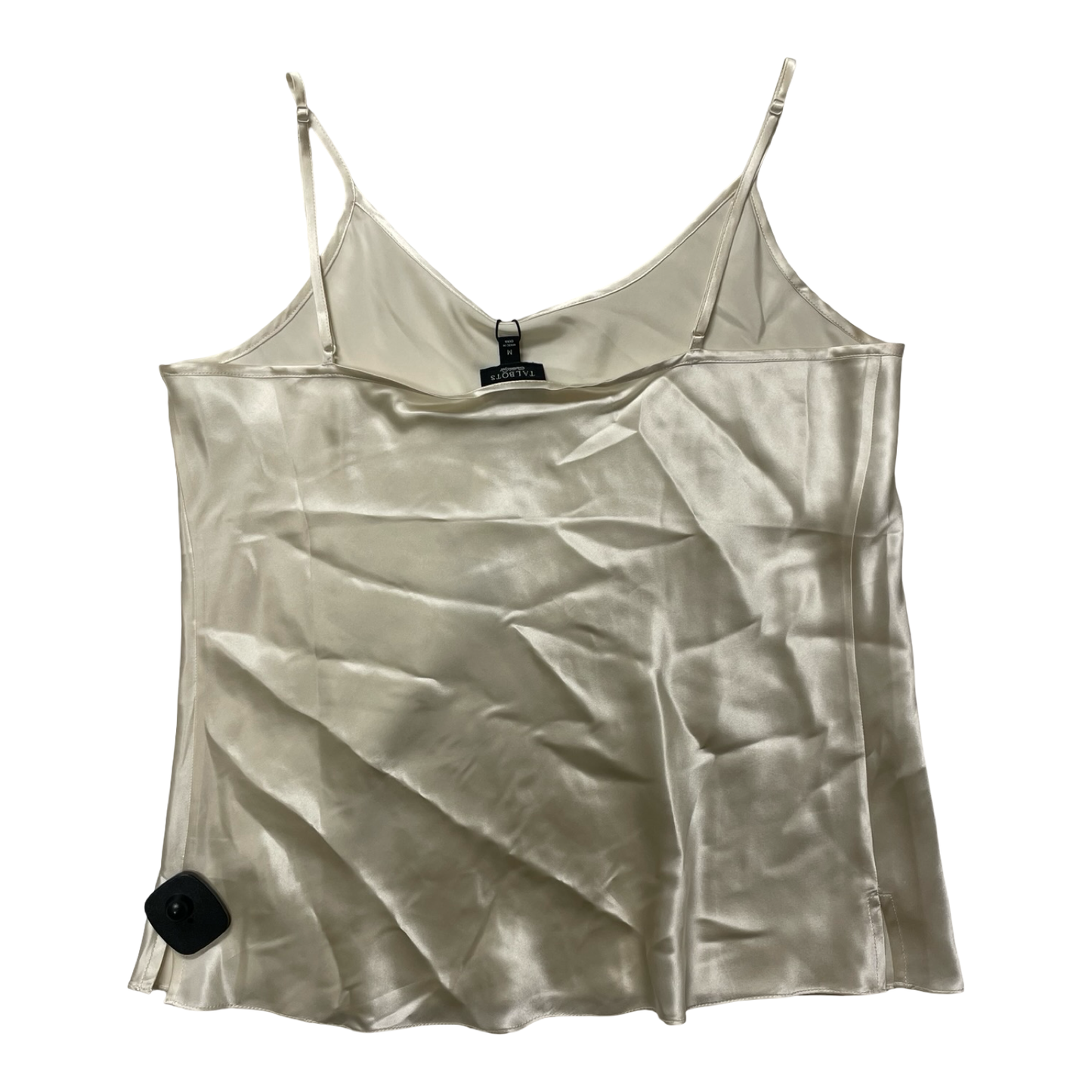 Top Sleeveless By Talbots In Cream, Size:M