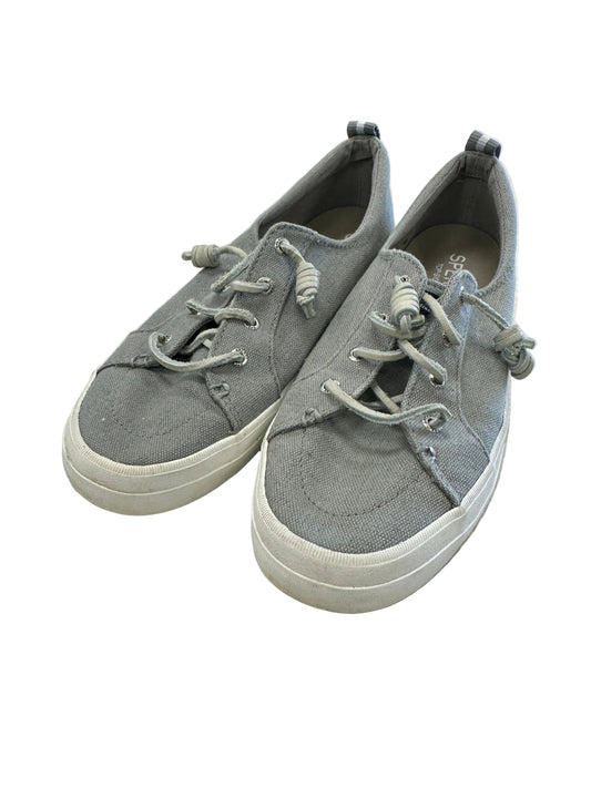 Shoes Flats By Sperry In Grey, Size:9.5