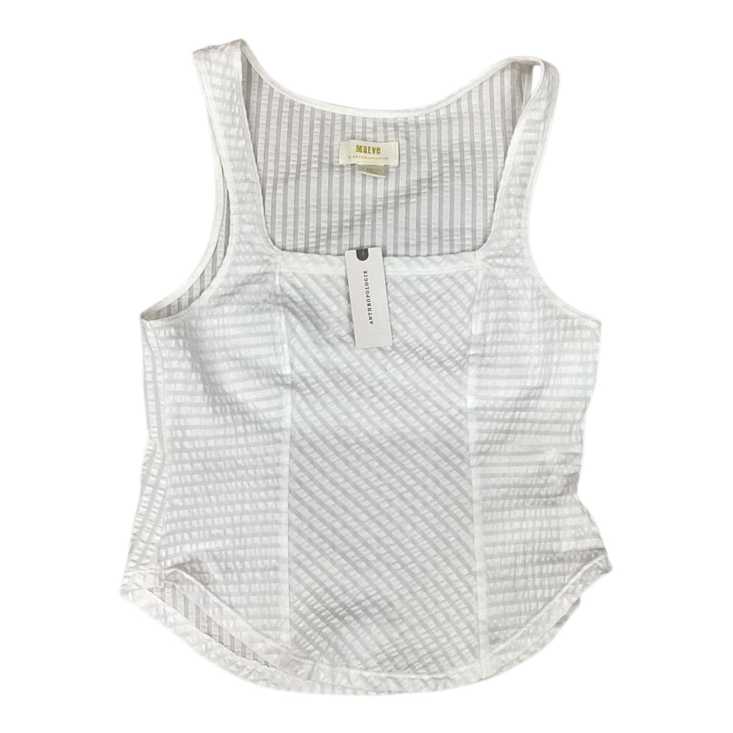 Tank Top By Maeve In White, Size:Xs