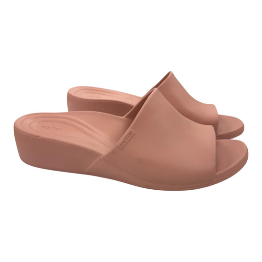Shoes Flats By Aetrex In Pink, Size:10
