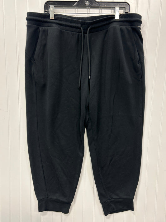 Athletic Pants By Danskin In Black, Size:1X