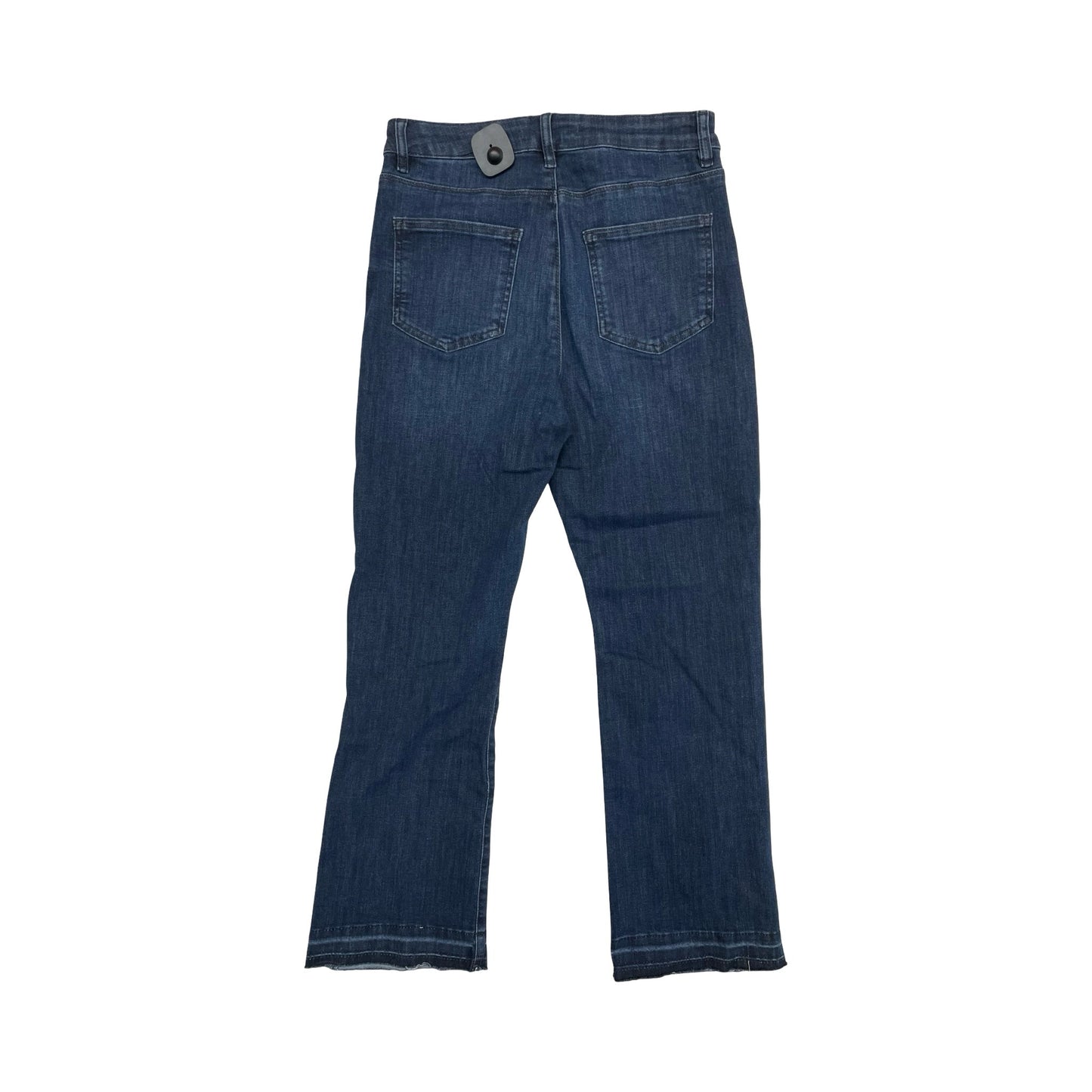 Jeans Boot Cut By Elliott Lauren In Blue Denim, Size:8