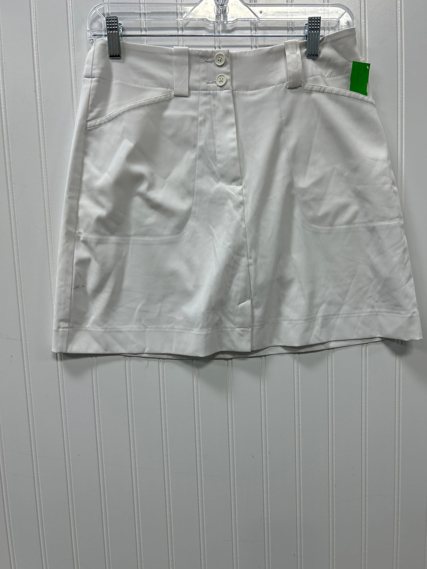 Athletic Skort By Nike In White, Size:4