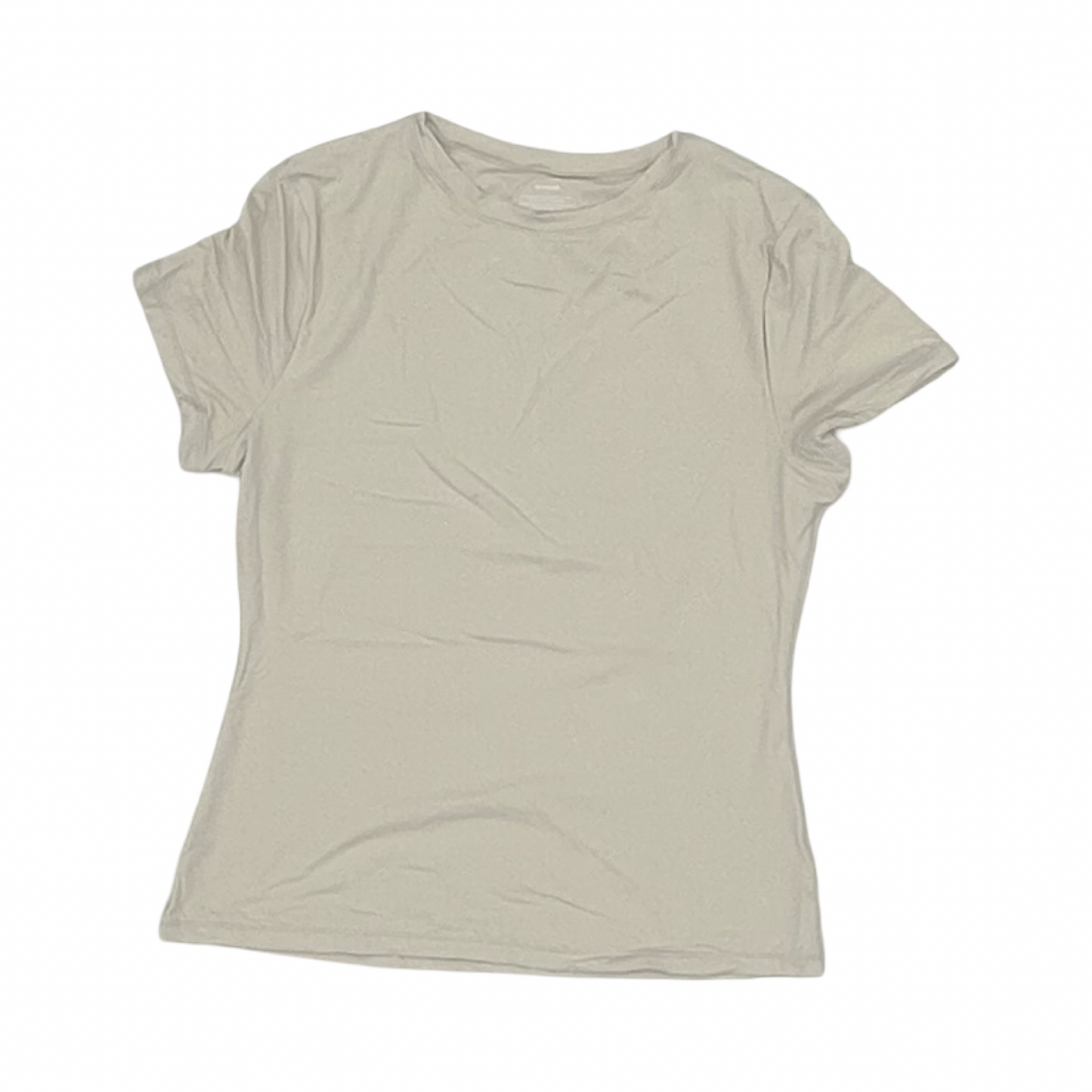 Top Ss By Clothes Mentor In Tan, Size:L