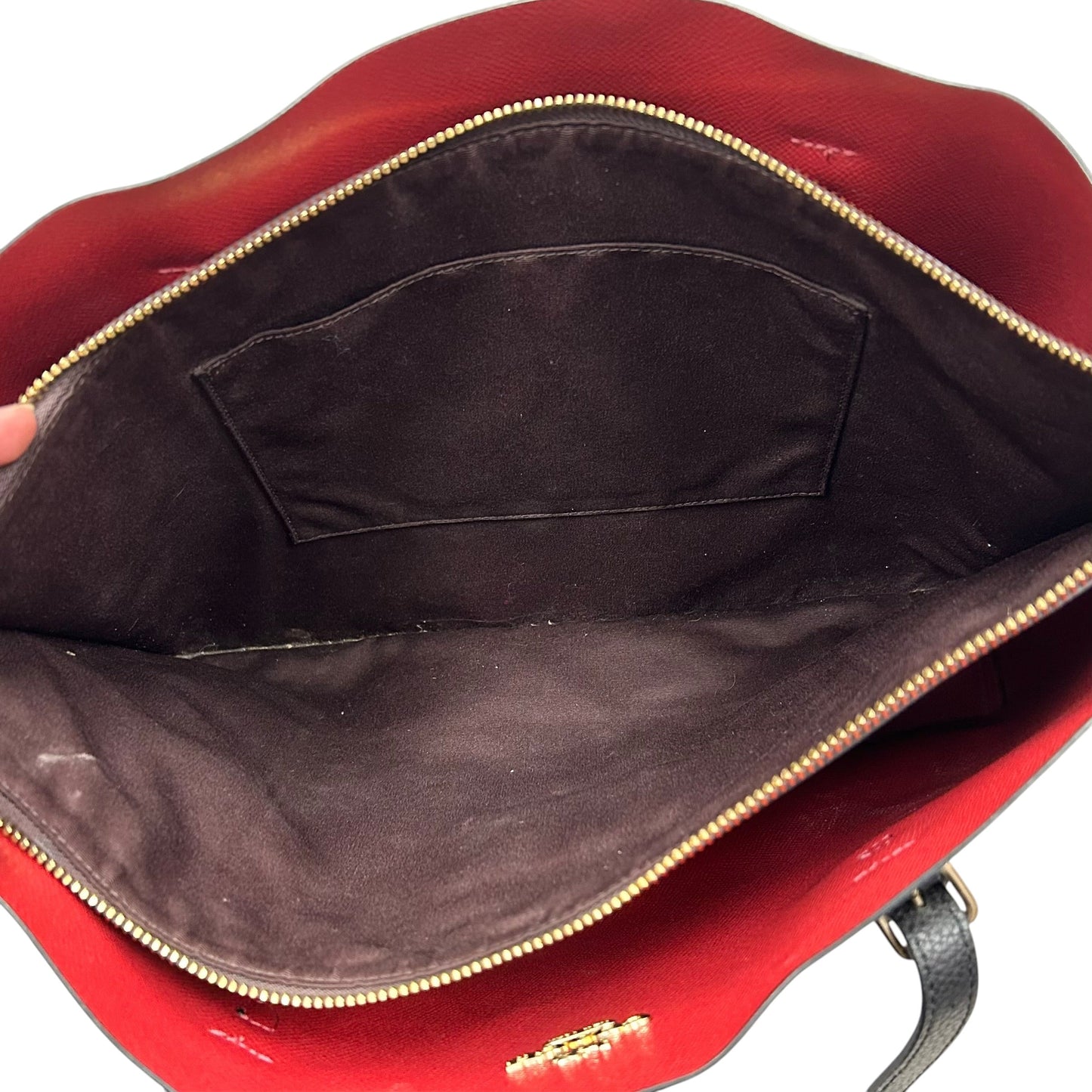 Tote Designer By Coach, Size: Large