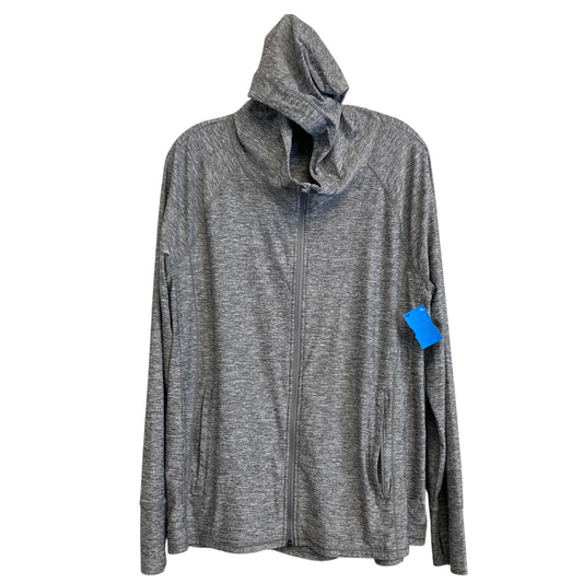 Athletic Jacket By Athleta In Grey, Size:Xl
