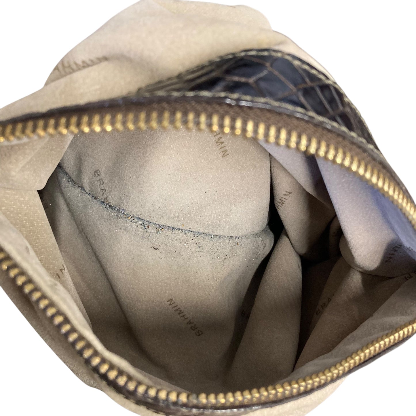 Handbag Designer By Brahmin In Multi, Size:Medium