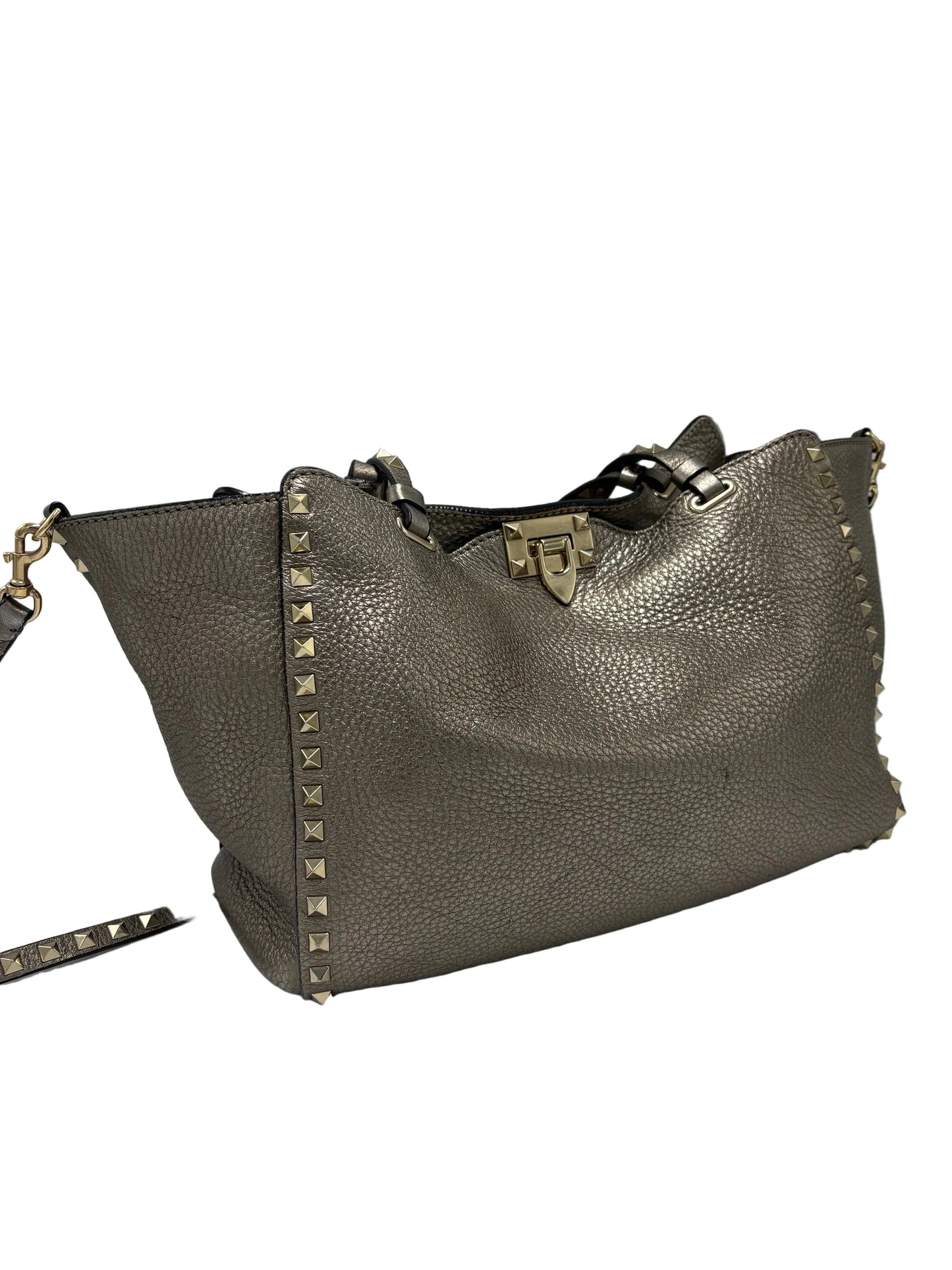 Valentino-Garavani Rockstud Medium Luxury Tote / Handbag