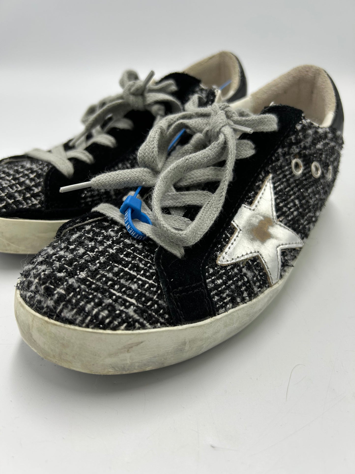 Superstar Sneakers Luxury By Golden Goose, Size: 6