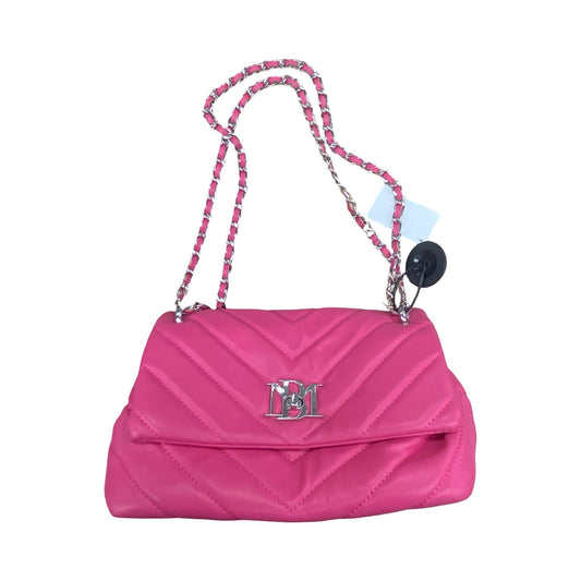 Handbag By Badgley Mischka In Pink, Size:Small