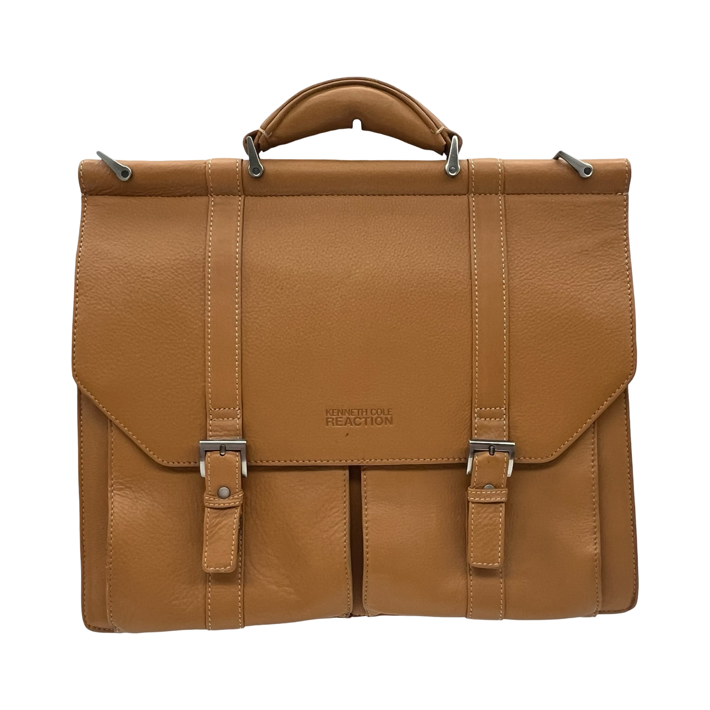 Laptop Bag By Kenneth Cole Reaction In Brown, Size:Large