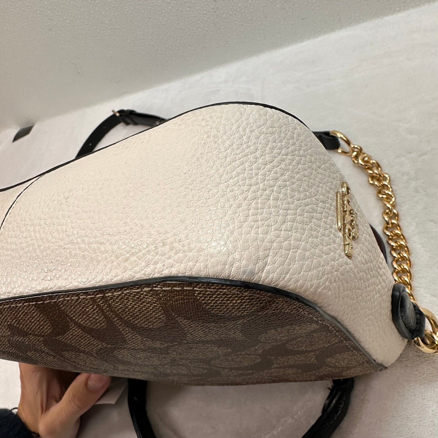 Crossbody Designer By Coach, Size: Medium