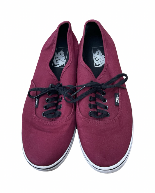 Shoes Sneakers By Vans In Red, Size:8.5