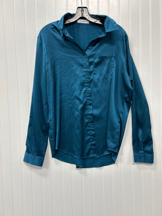 Top Ls By Cmc In Aqua, Size:L