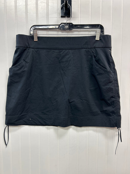 Athletic Skort By Columbia In Black, Size:Xl
