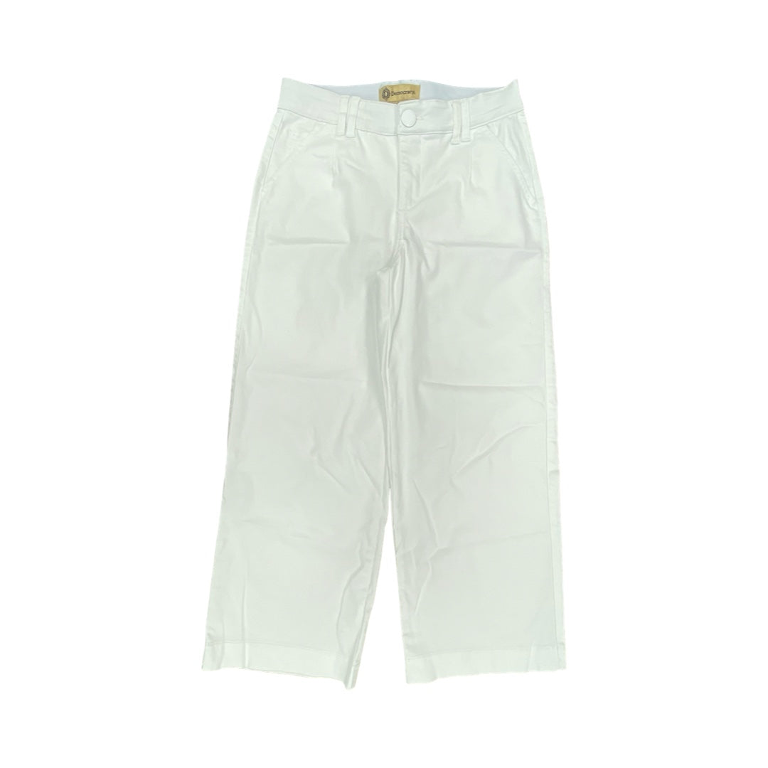 Jeans Straight By Democracy In White Denim, Size:4