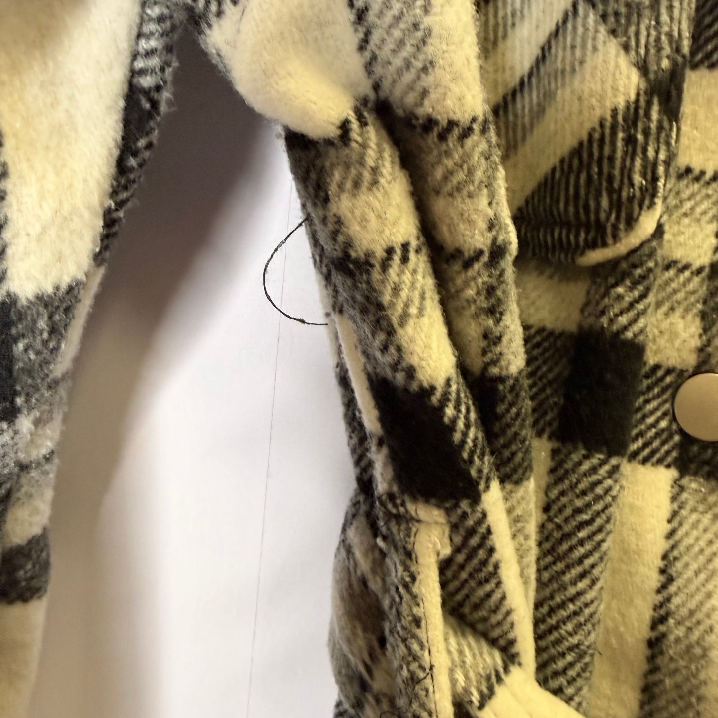 Coat Trench Coat By Ci Sono In Black, Size: L