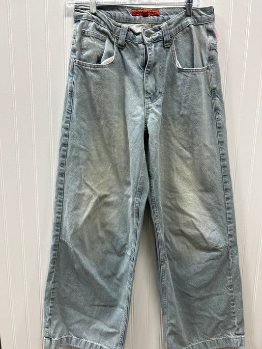 Jeans Straight By Loft In Brown Denim, Size:10