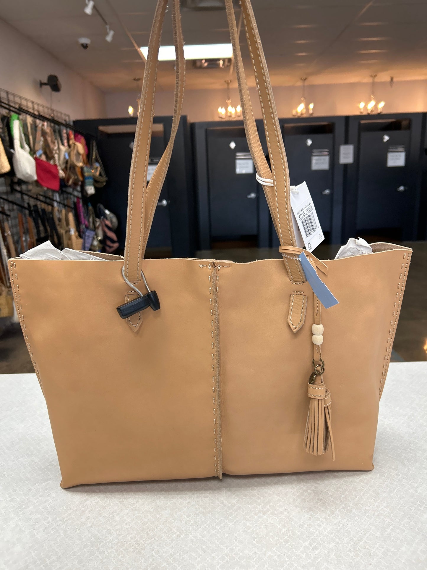 Tote Leather By The Sak In Tan, Size:Large