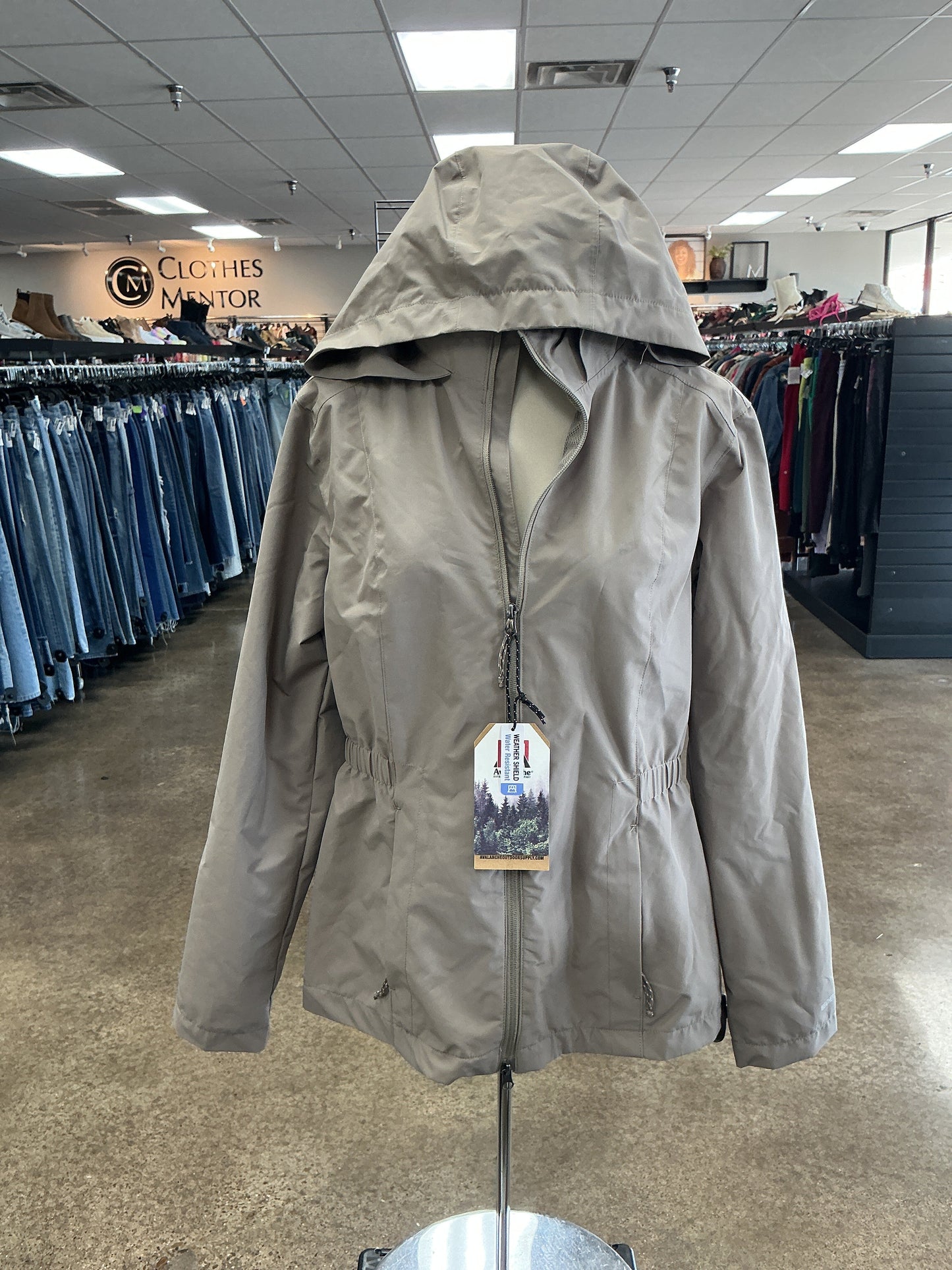 Jacket Windbreaker By Avalanche In Tan, Size:M