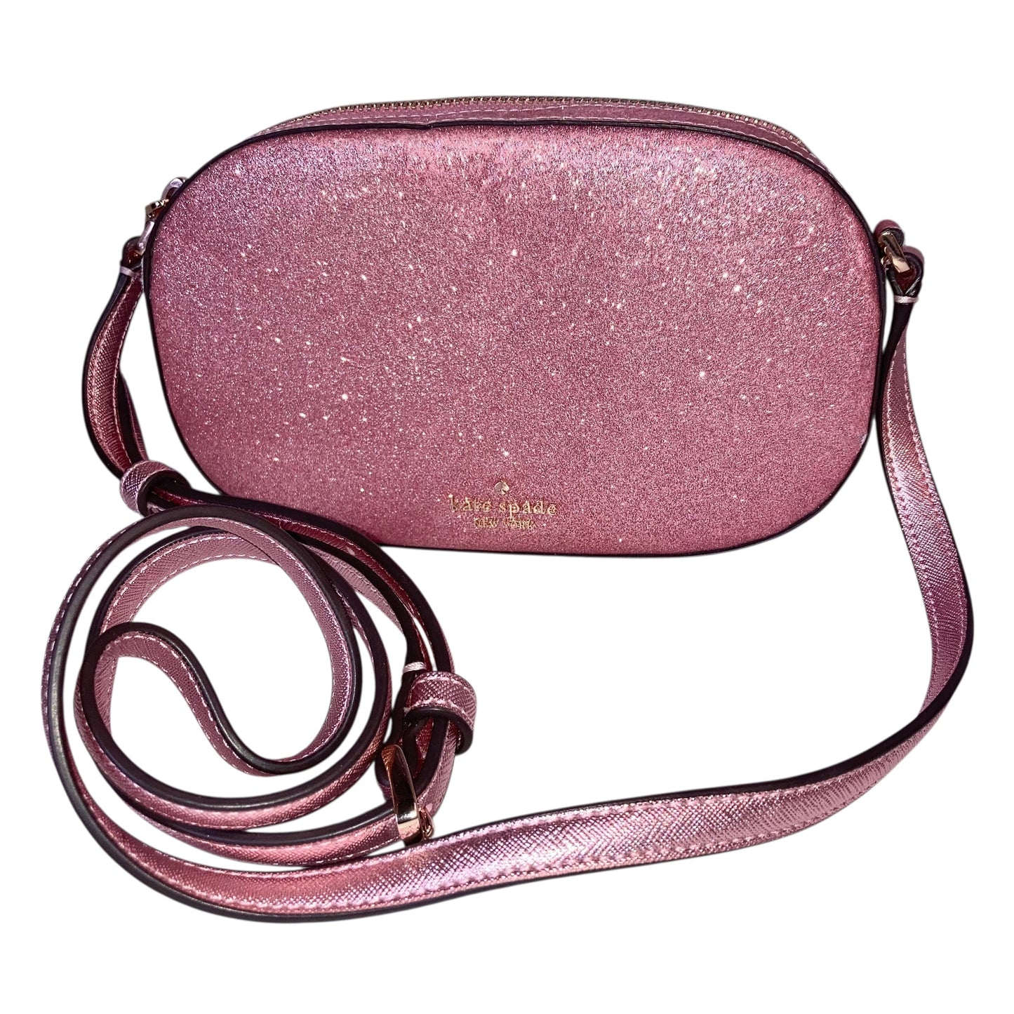 Crossbody Designer By Kate Spade In Pink, Size:Small