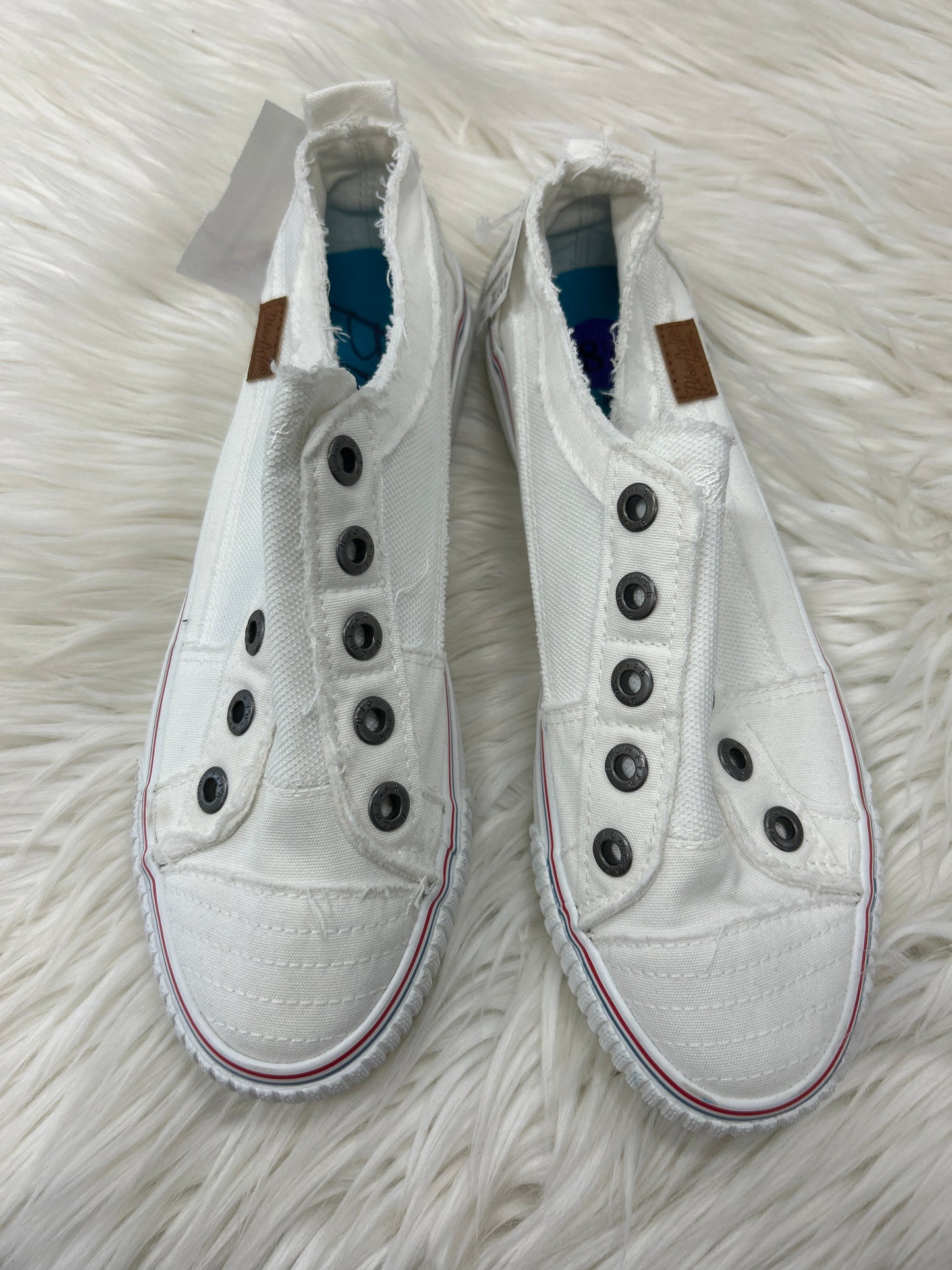 Shoes Sneakers By Blowfish In White, Size:8.5