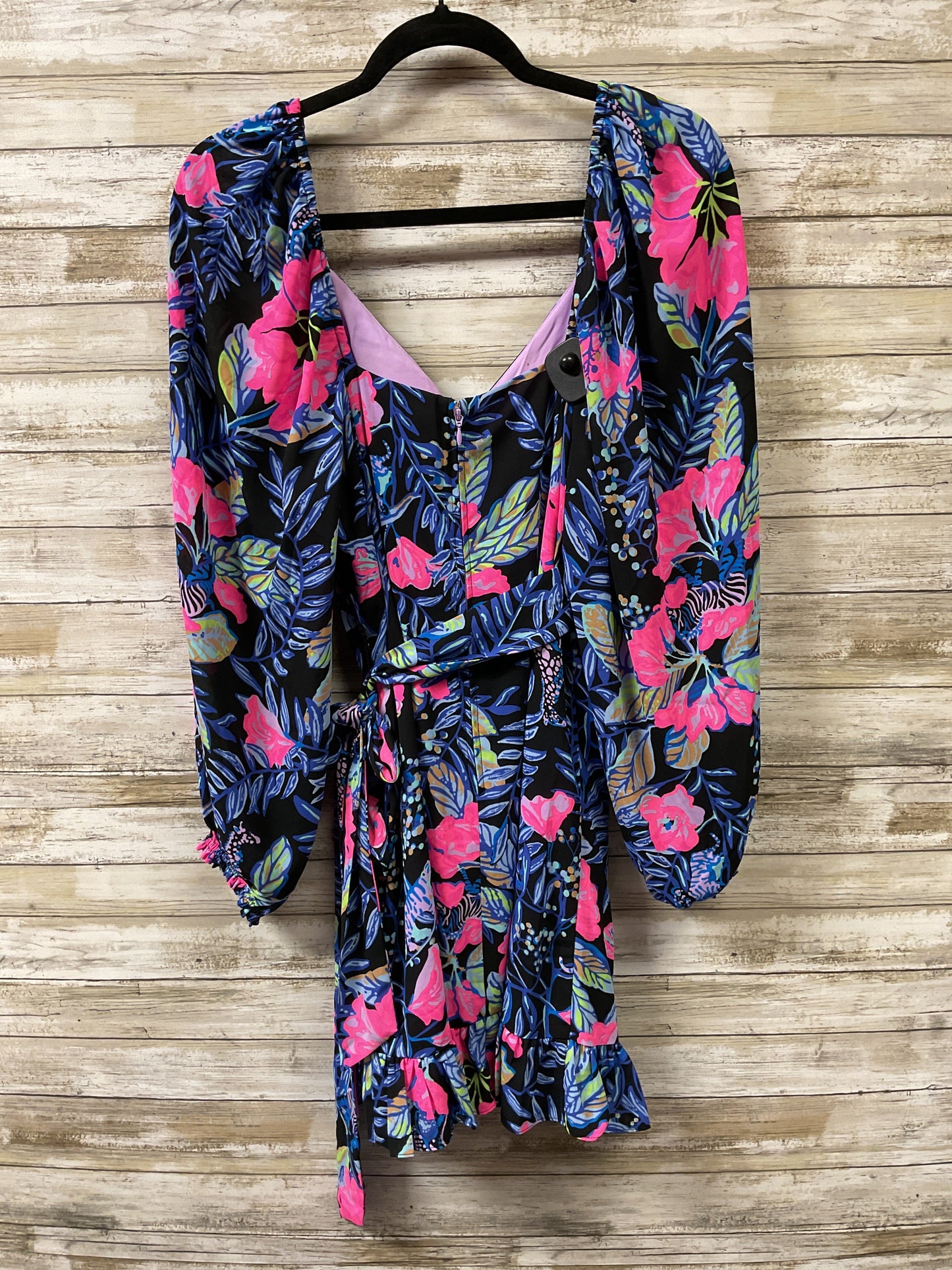 Dress Designer By Lilly Pulitzer In Blue & Pink, Size:10