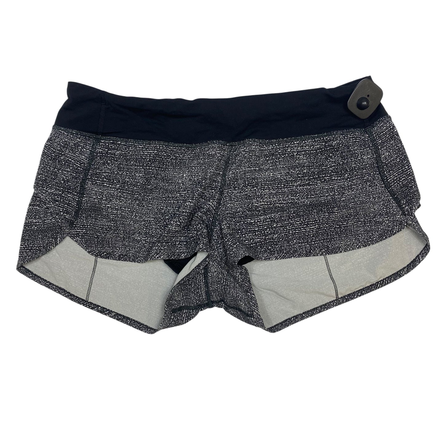 Athletic Shorts By Lululemon In Grey, Size:M
