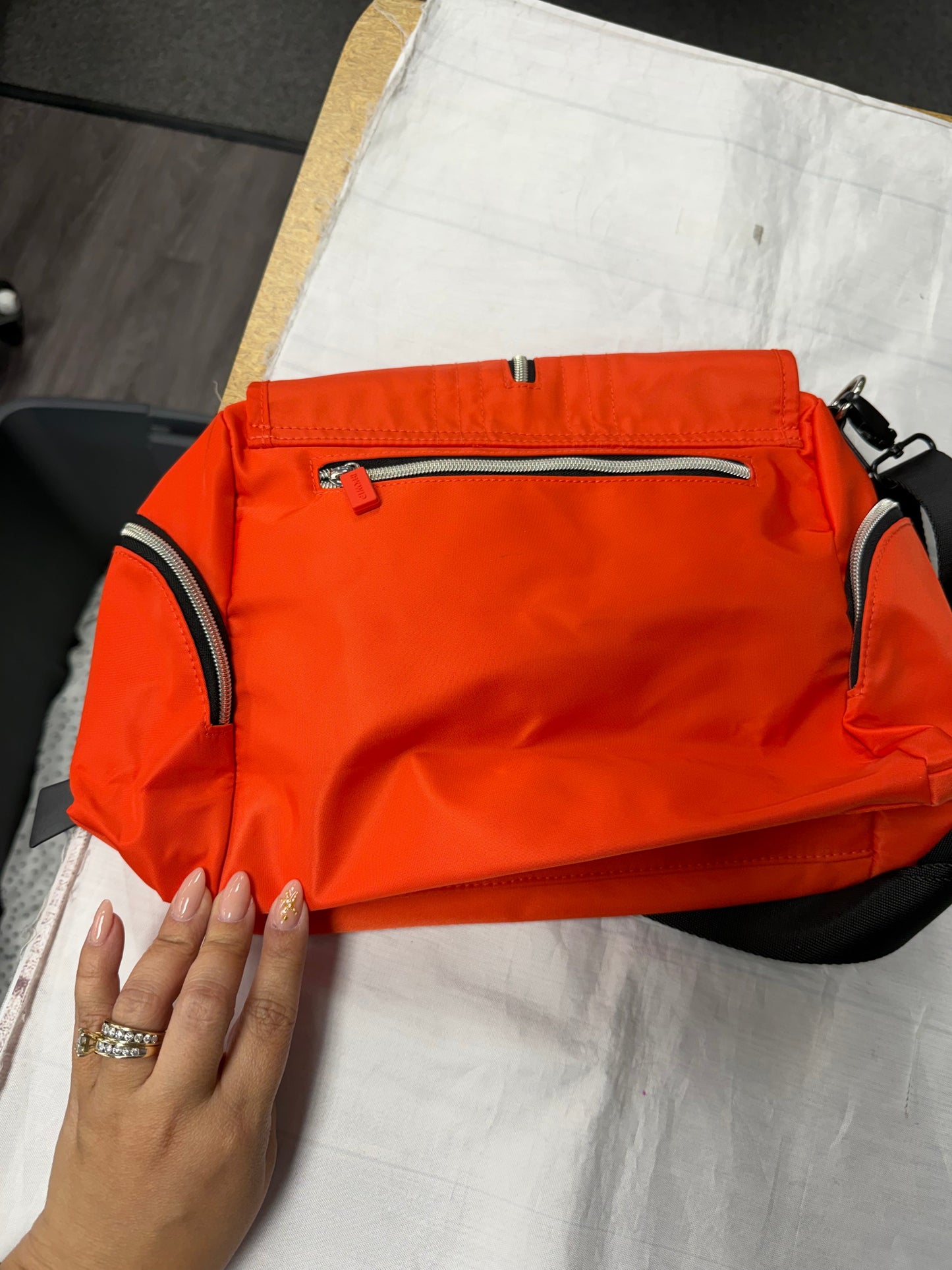 Crossbody By hkwp In Orange, Size:Medium