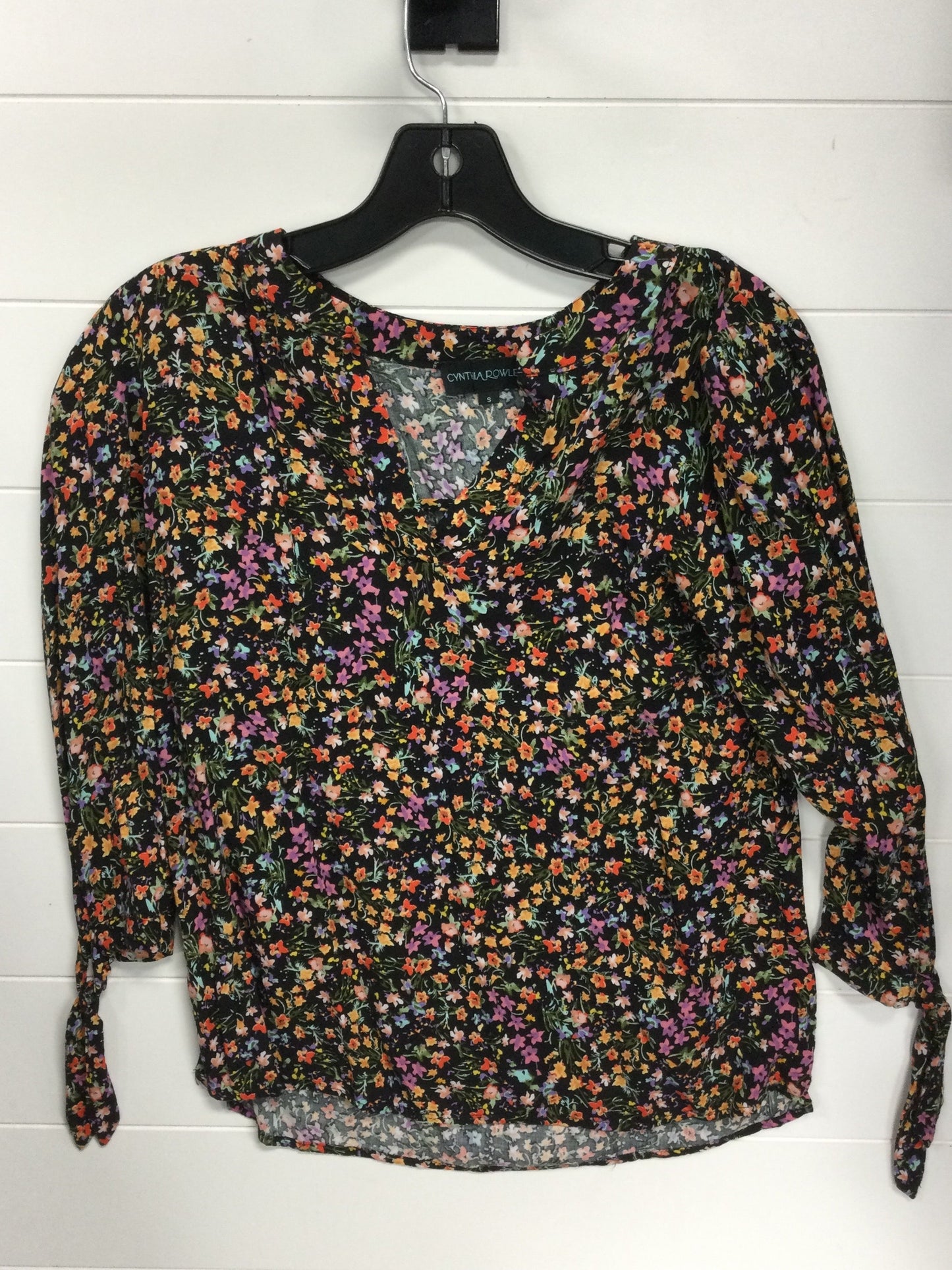 Top Ls By Cynthia Rowley In Floral Print, Size:S
