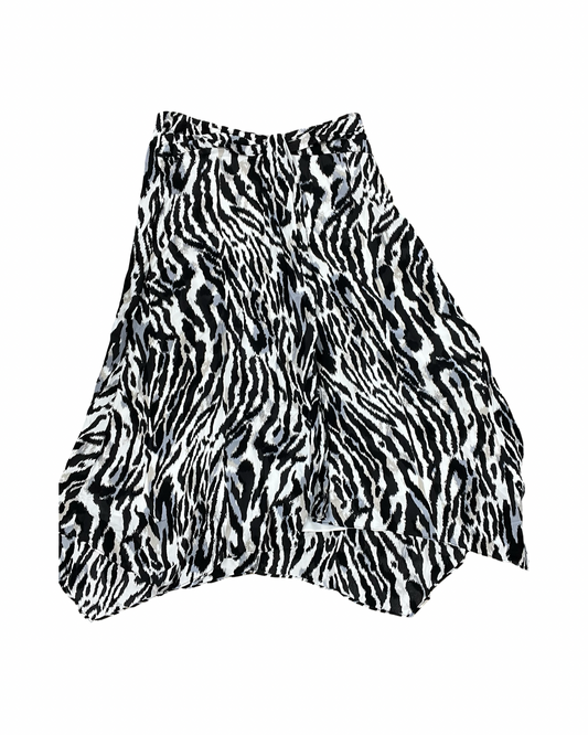 Skirt Midi By White House Black Market In Animal Print, Size:Xsp