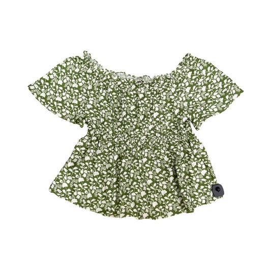 Top Ss By Cmc In Green & White, Size:Xxl