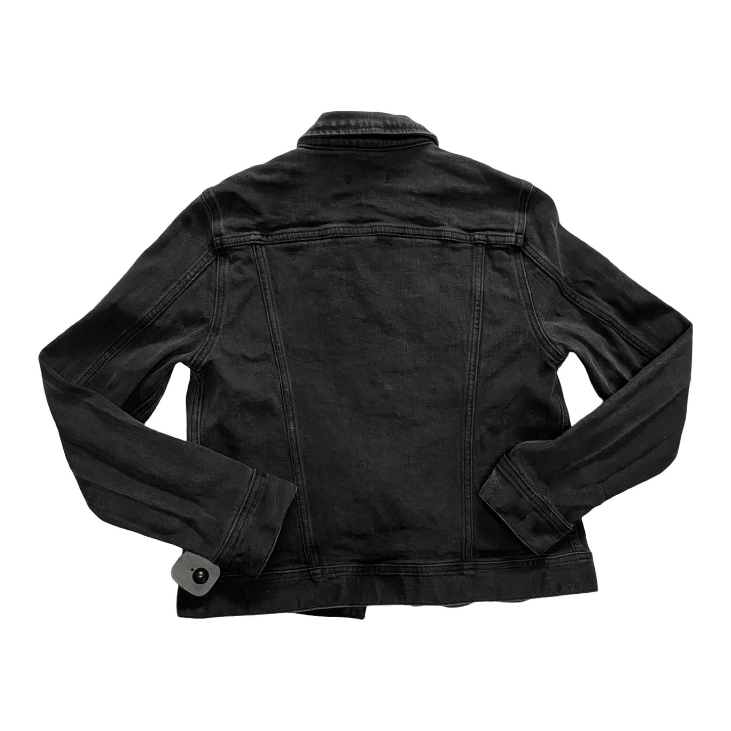 Jacket Denim By J. Crew In Black Denim, Size:S