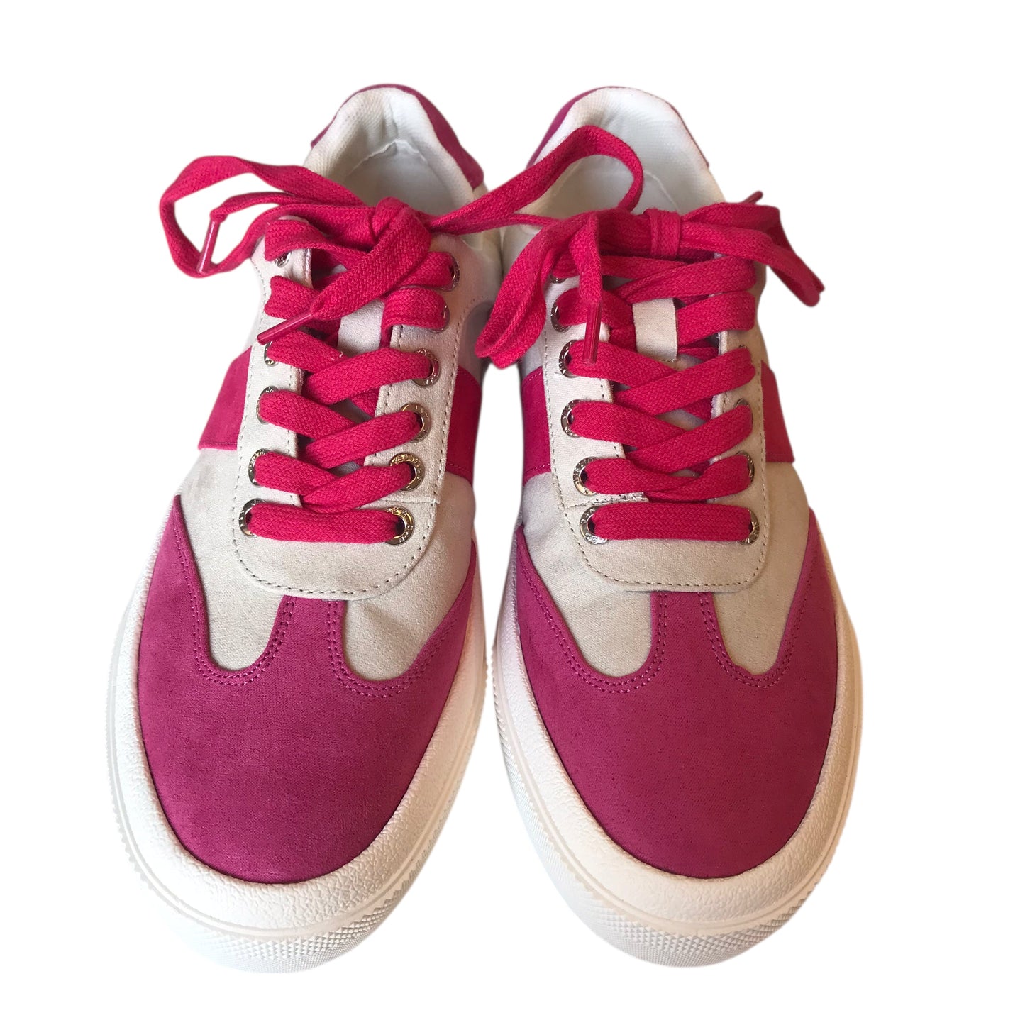 Shoes Sneakers By J Slides In Pink, Size:7