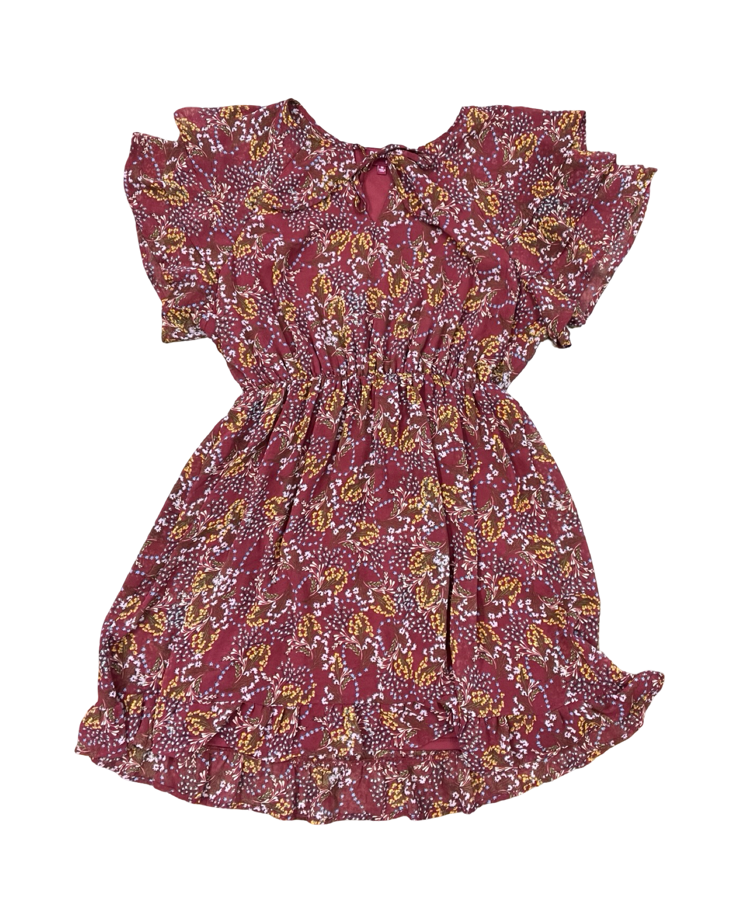 Dress Casual Midi By Clothes Mentor In Red, Size:1X