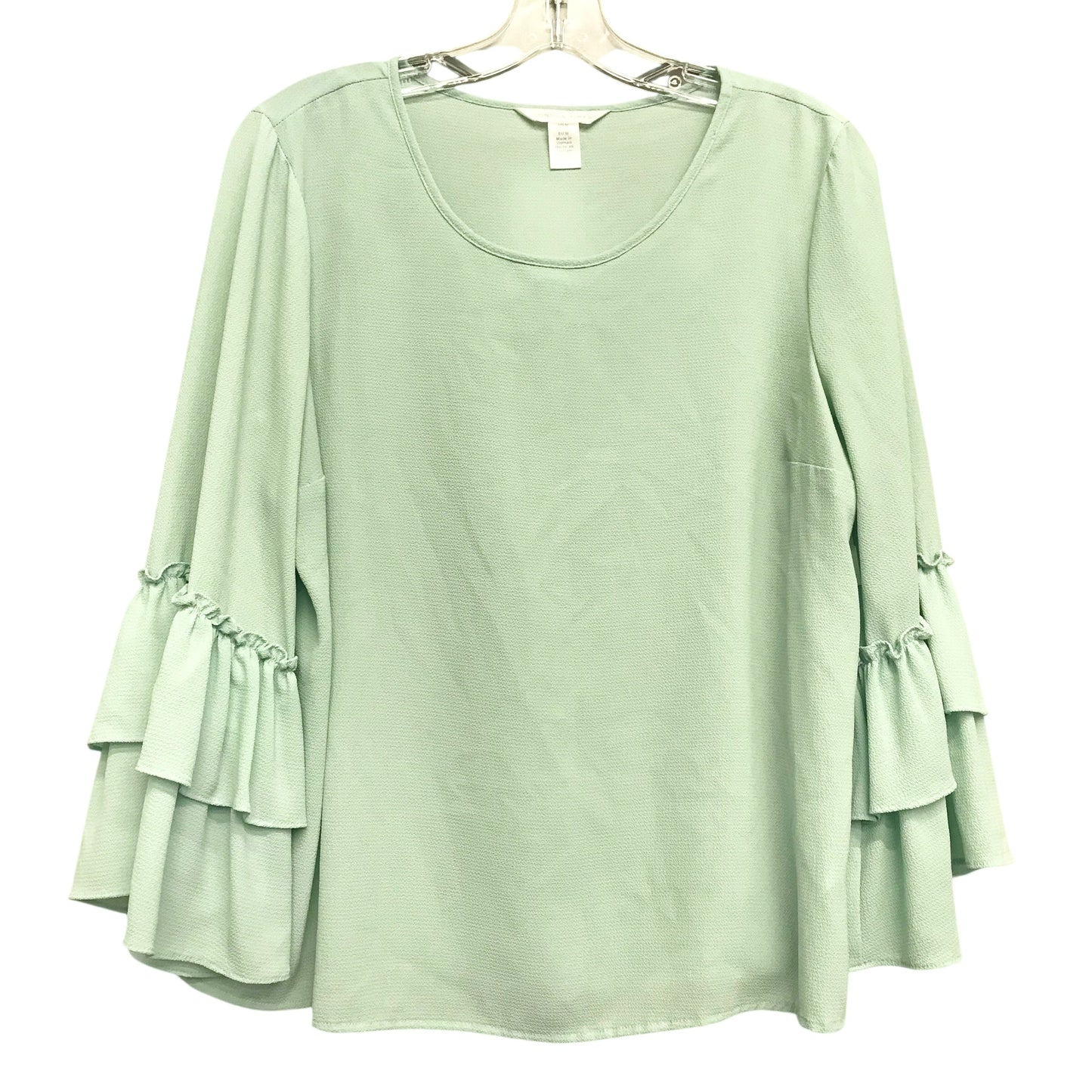 Top Ls By London Times In Teal, Size:M