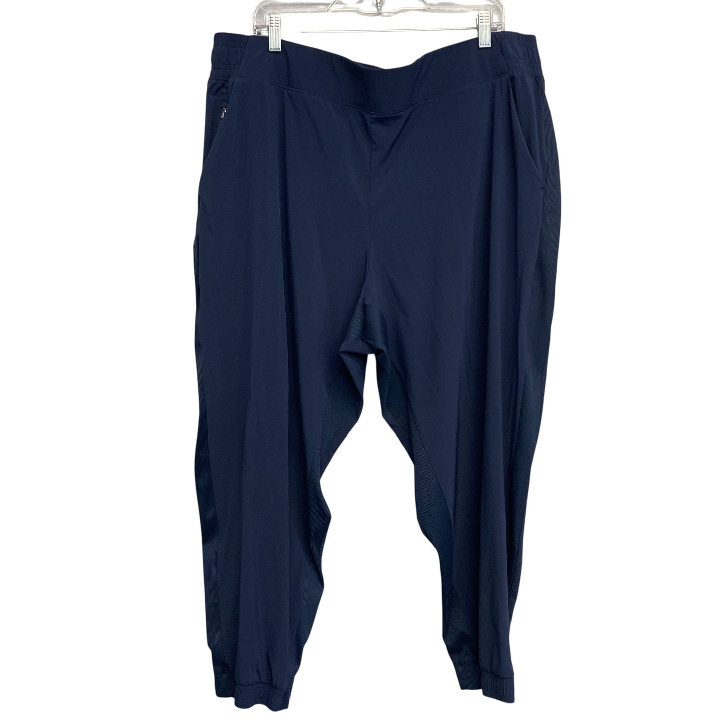 Athletic Pants By Athleta In Navy, Size:3X